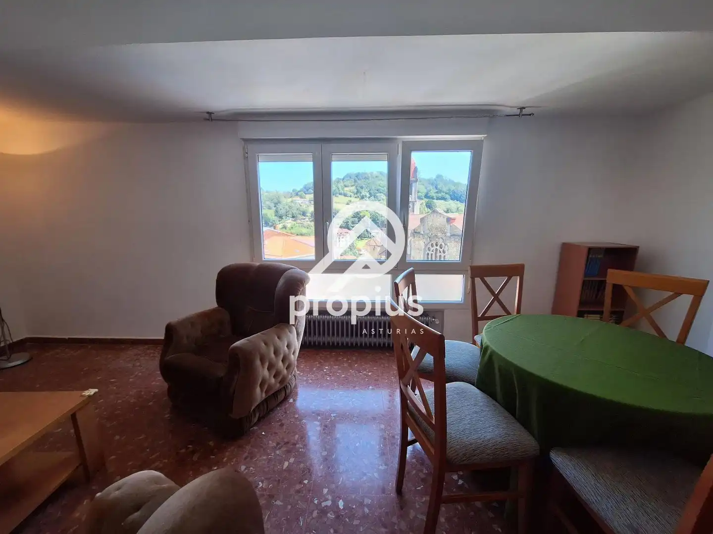 Living room of Flat for sale in Piloña  with Heating and Furnished