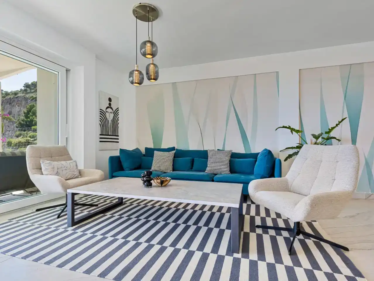 Sala de estar de Casa o chalet en venta en Marbella Centro