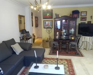 Living room of Flat to rent in  Huelva Capital  with Terrace, Furnished and Washing machine