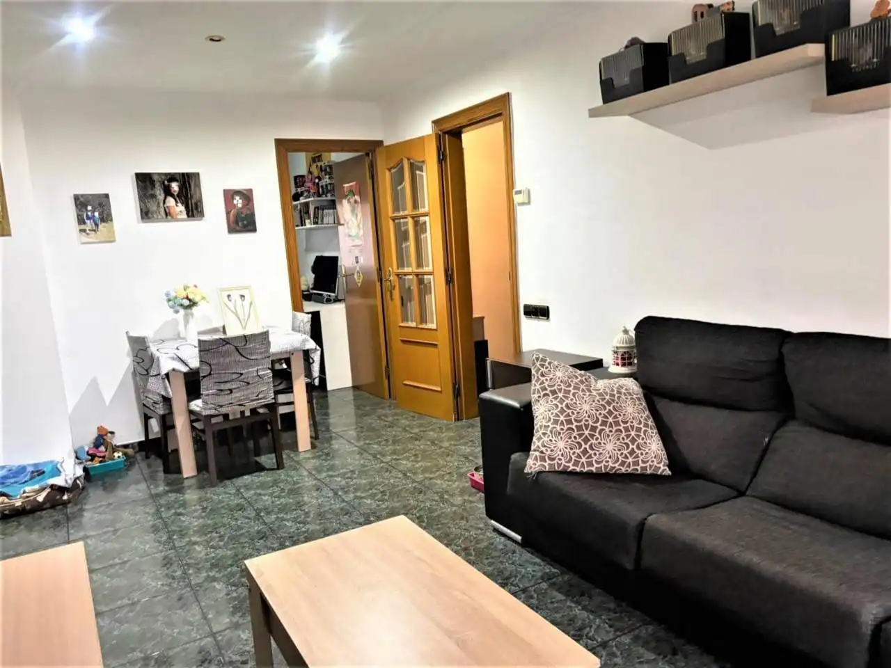 Sala d'estar de Pis en venda en Terrassa amb Aire condicionat i Calefacció