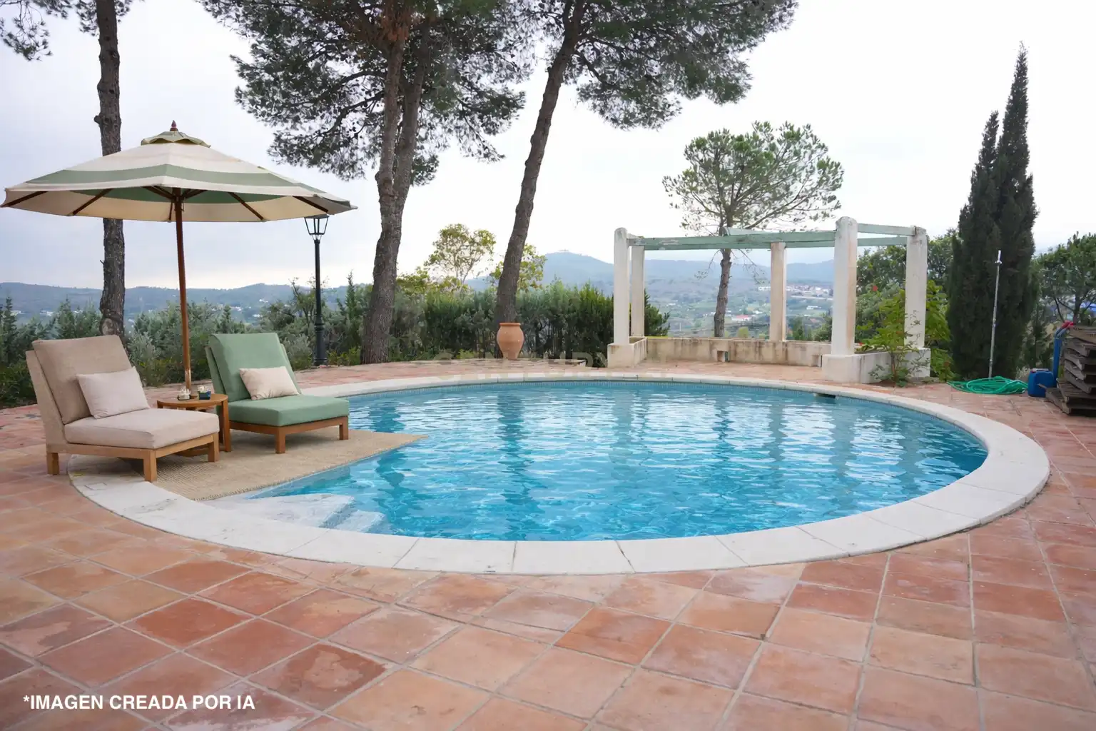 Piscina de Casa o chalet en venta en Alhaurín El Grande con Jardín privado, Trastero y Piscina