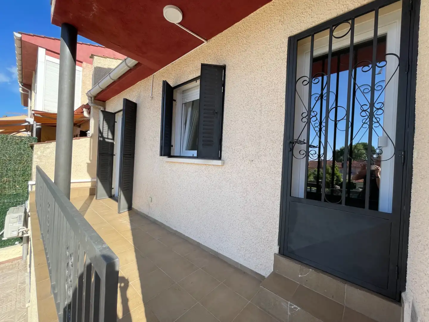 Terraza de Casa o chalet de alquiler en San Agustín del Guadalix con Aire acondicionado, Calefacción y Jardín privado