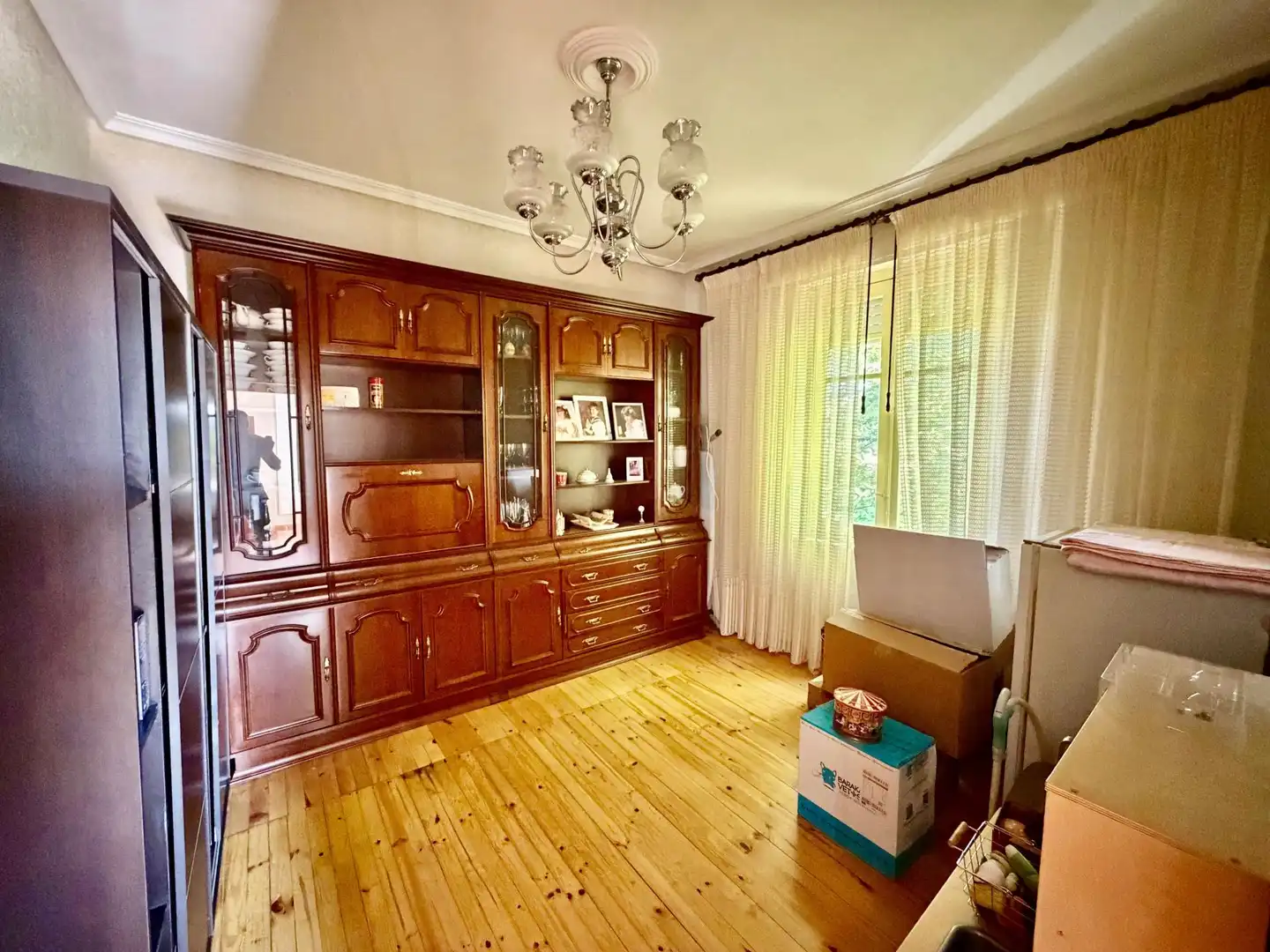 Sala d'estar de Casa o xalet en venda en Villarejo de Órbigo amb Terrassa i Balcó