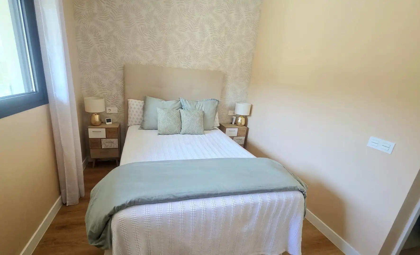 Bedroom of Flat for sale in Málaga  with Air Conditioner, Heating and Parquet flooring
