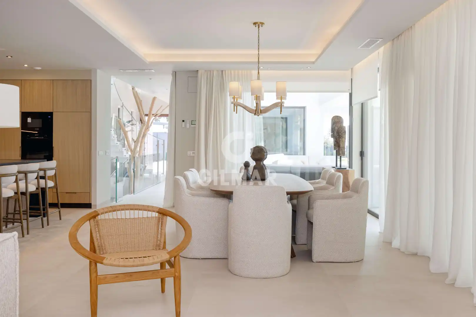 Dining room of Houses for sale in Benalmádena  with Heating, Private garden and Swimming Pool