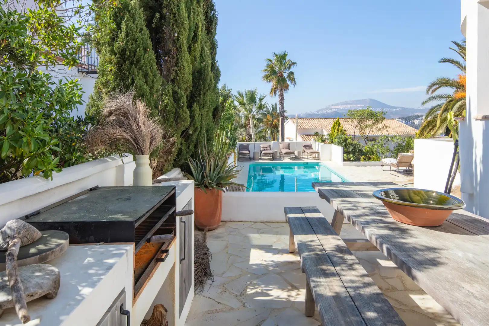 Terrace of Houses for sale in Jávea / Xàbia  with Air Conditioner, Heating and Private garden