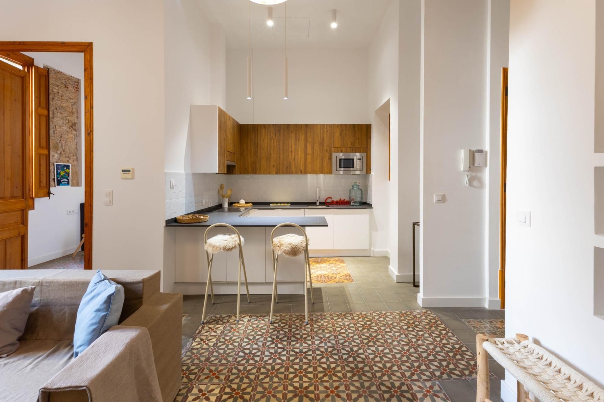 Cuina de Pis en venda en  Barcelona Capital amb Aire condicionat, Calefacció i Terrassa