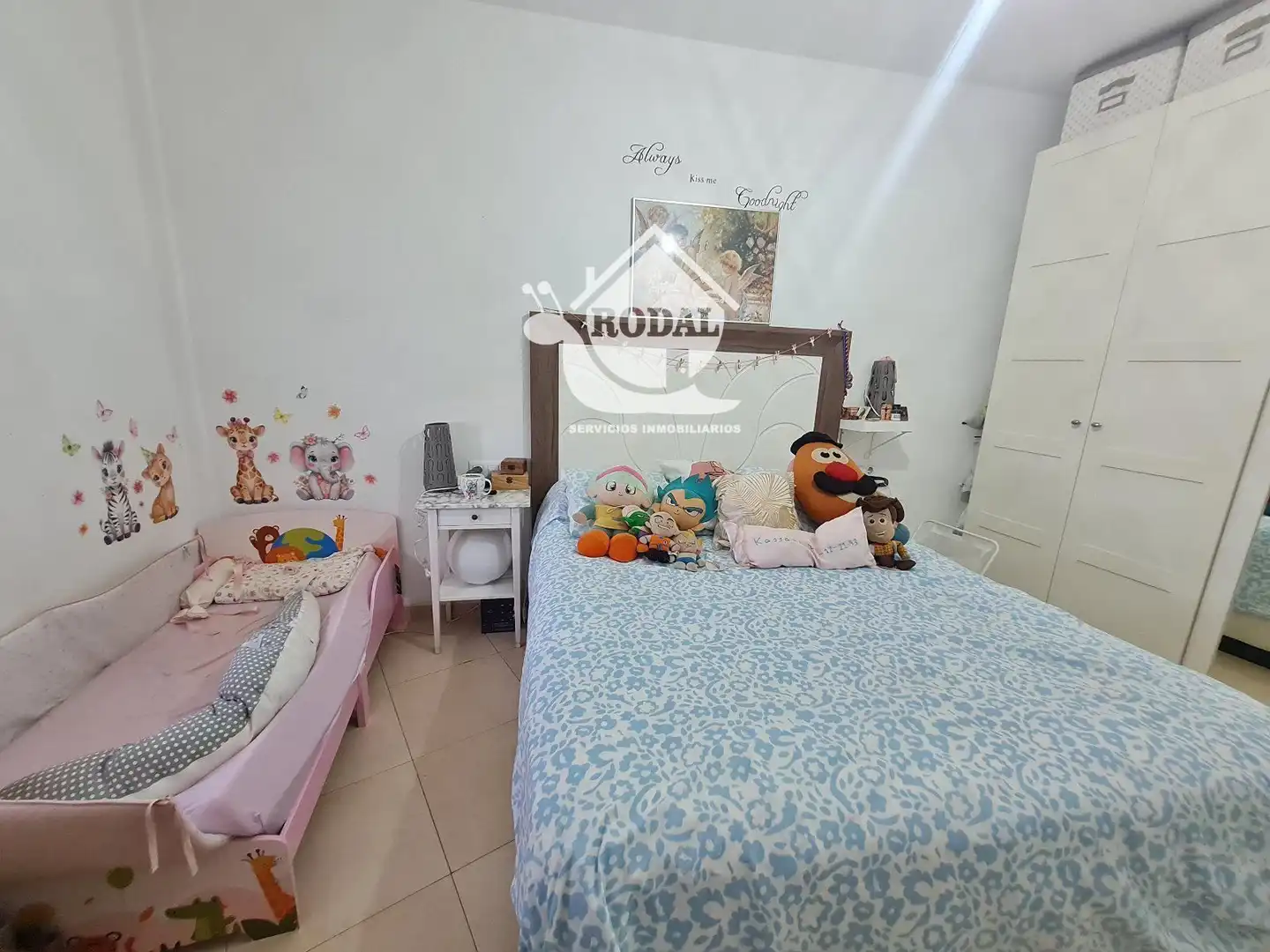 Schlafzimmer von Wohnung zum Verkauf in Huércal de Almería mit Klimaanlage, Heizung und Terrasse
