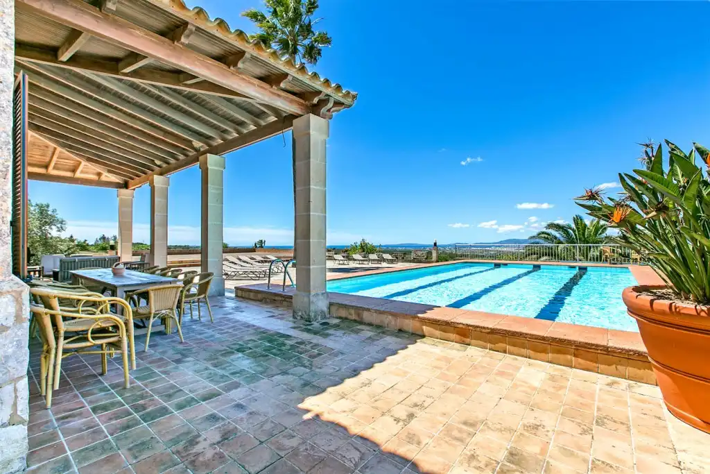 Piscina de Finca rústica en venta en  Palma de Mallorca con Jardín privado, Terraza y Trastero