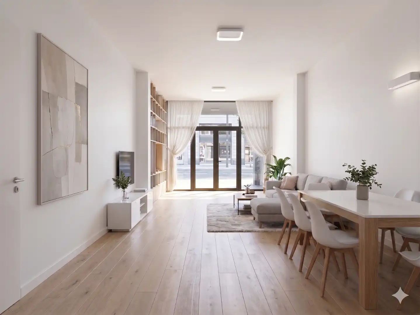 Sala d'estar de Loft en venda en Barcelona