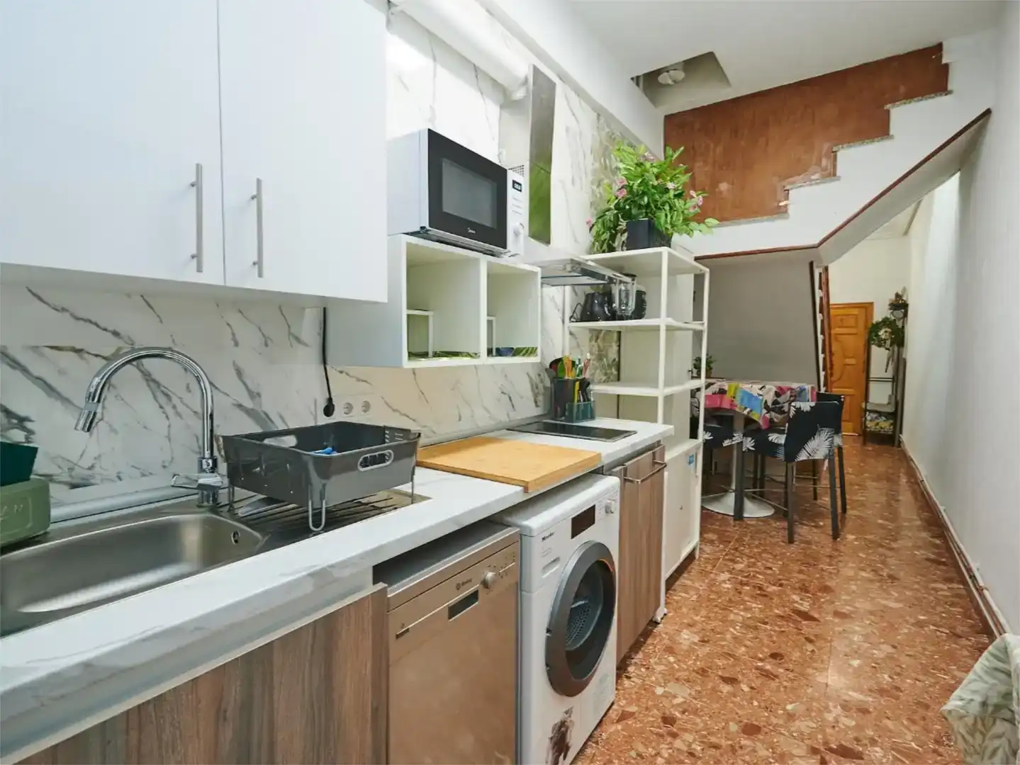 Küche von Wohnung zur Miete in Paracuellos de Jarama mit Möbliert