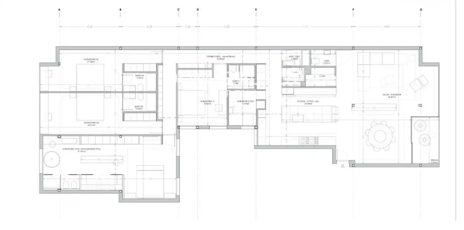 Piso de alquiler en Madrid con Aire acondicionado, Calefacción y Terraza