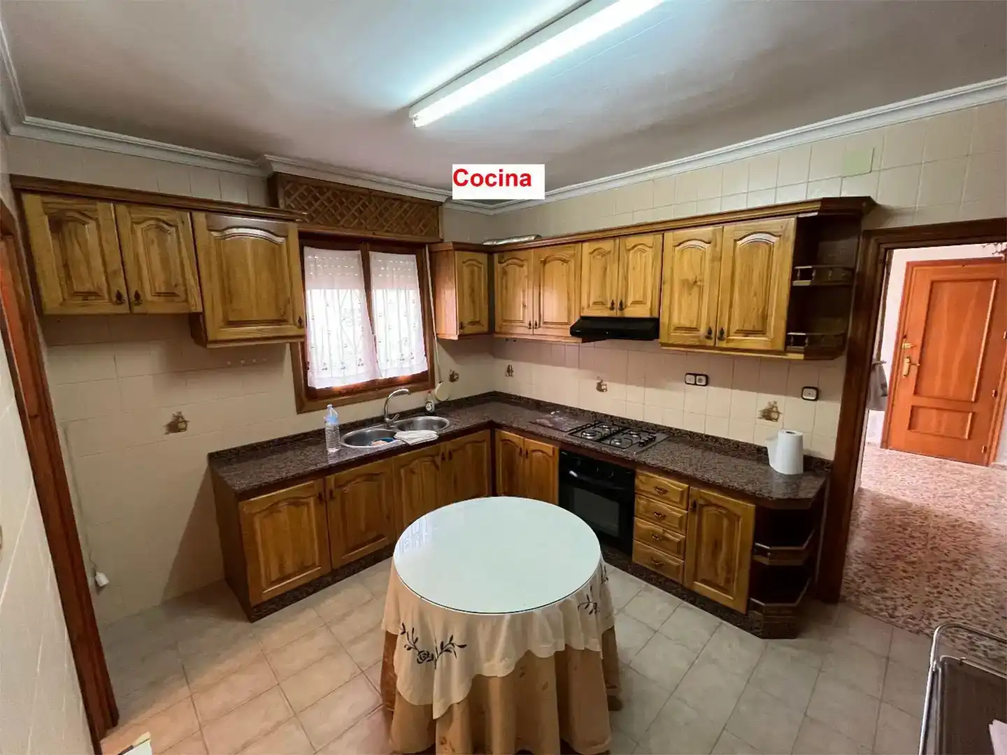 Kitchen of Flat for sale in Bonete  with Private garden, Terrace and Storage room
