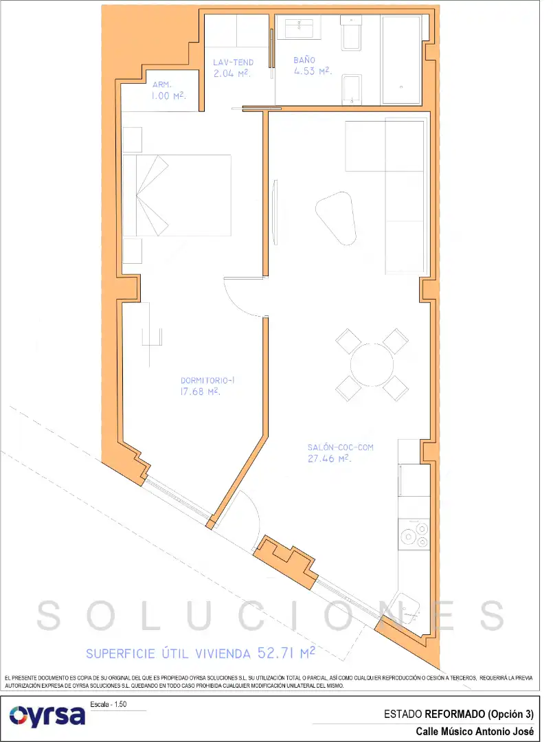 Flat for sale in Salamanca  with Air Conditioner, Heating and Parquet flooring