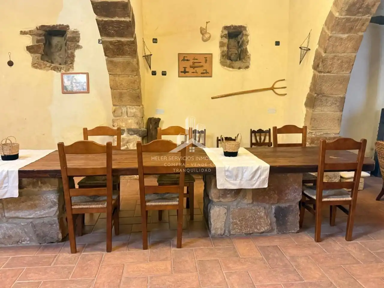 Menjador de Finca rústica en venda en Cabanes amb Aire condicionat, Calefacció i Terrassa