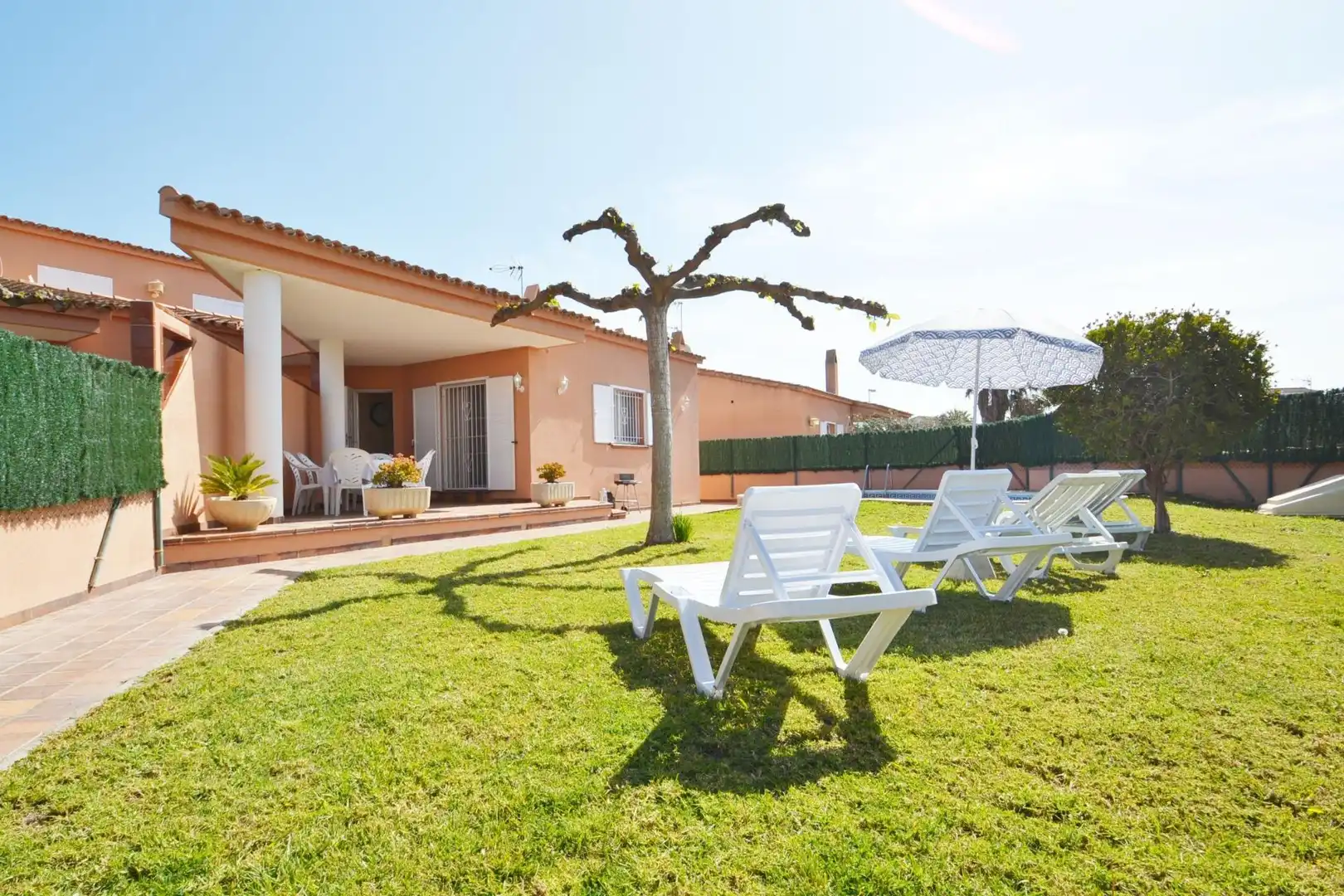 Garden of Houses for sale in Deltebre  with Air Conditioner, Private garden and Terrace