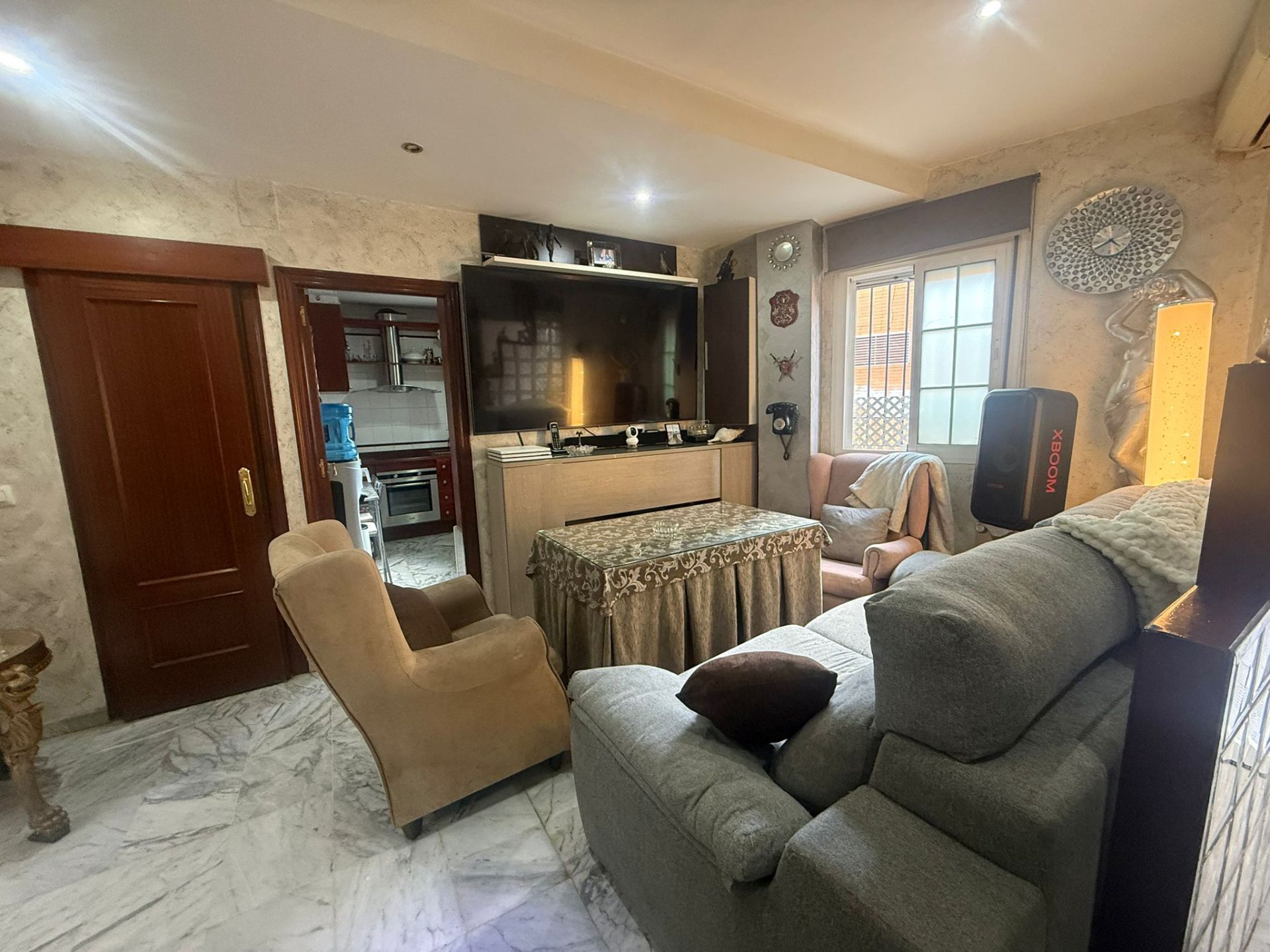 Sala d'estar de Dúplex en venda en  Huelva Capital amb Aire condicionat i Traster