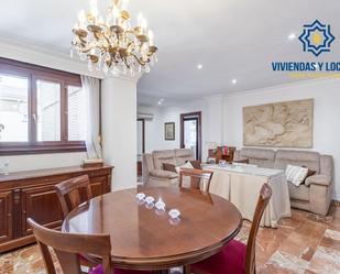 Dining room of Flat for sale in  Granada Capital  with Heating, Terrace and Balcony