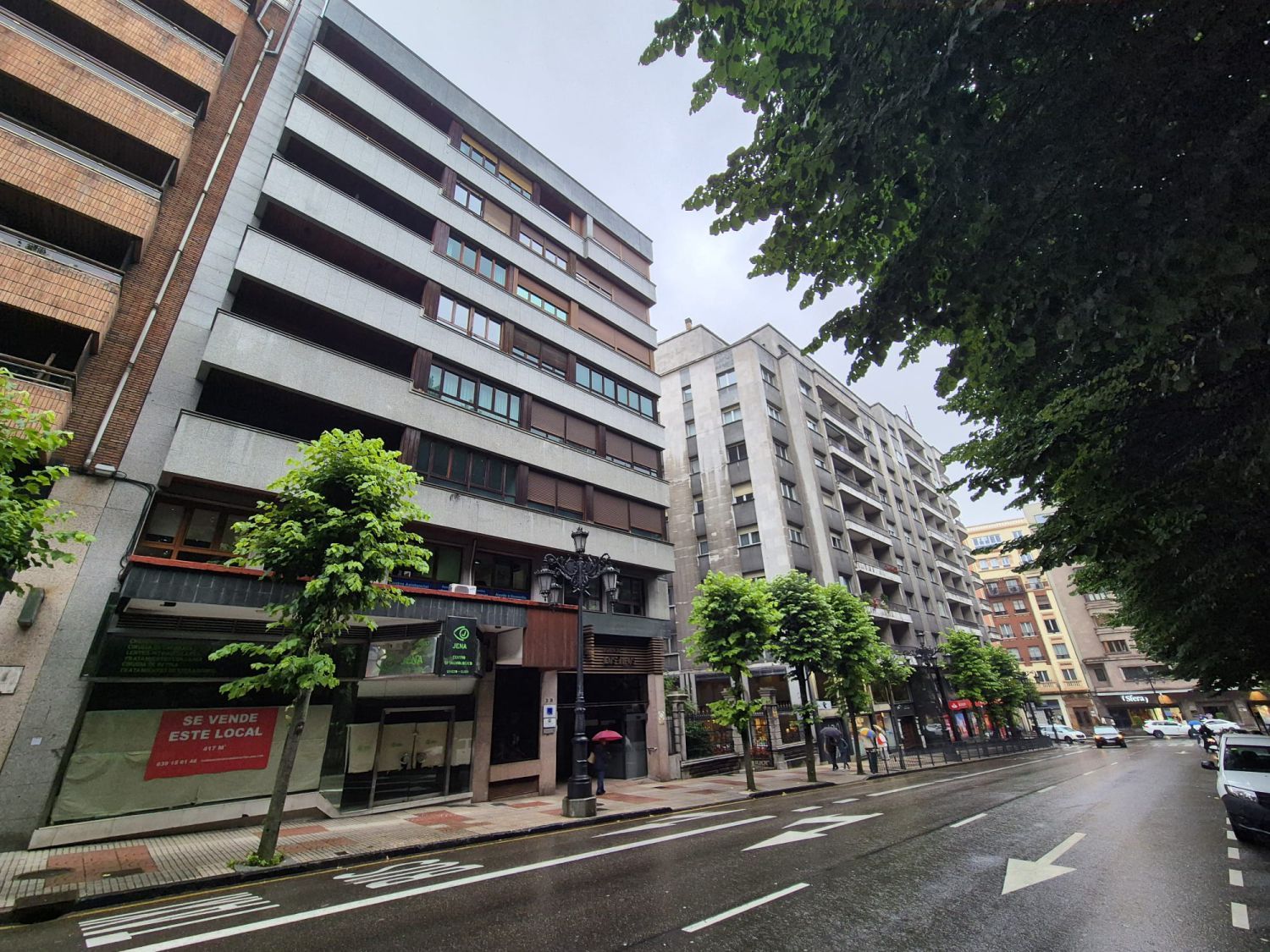 Vista exterior de Pis en venda en Oviedo  amb Calefacció i Terrassa