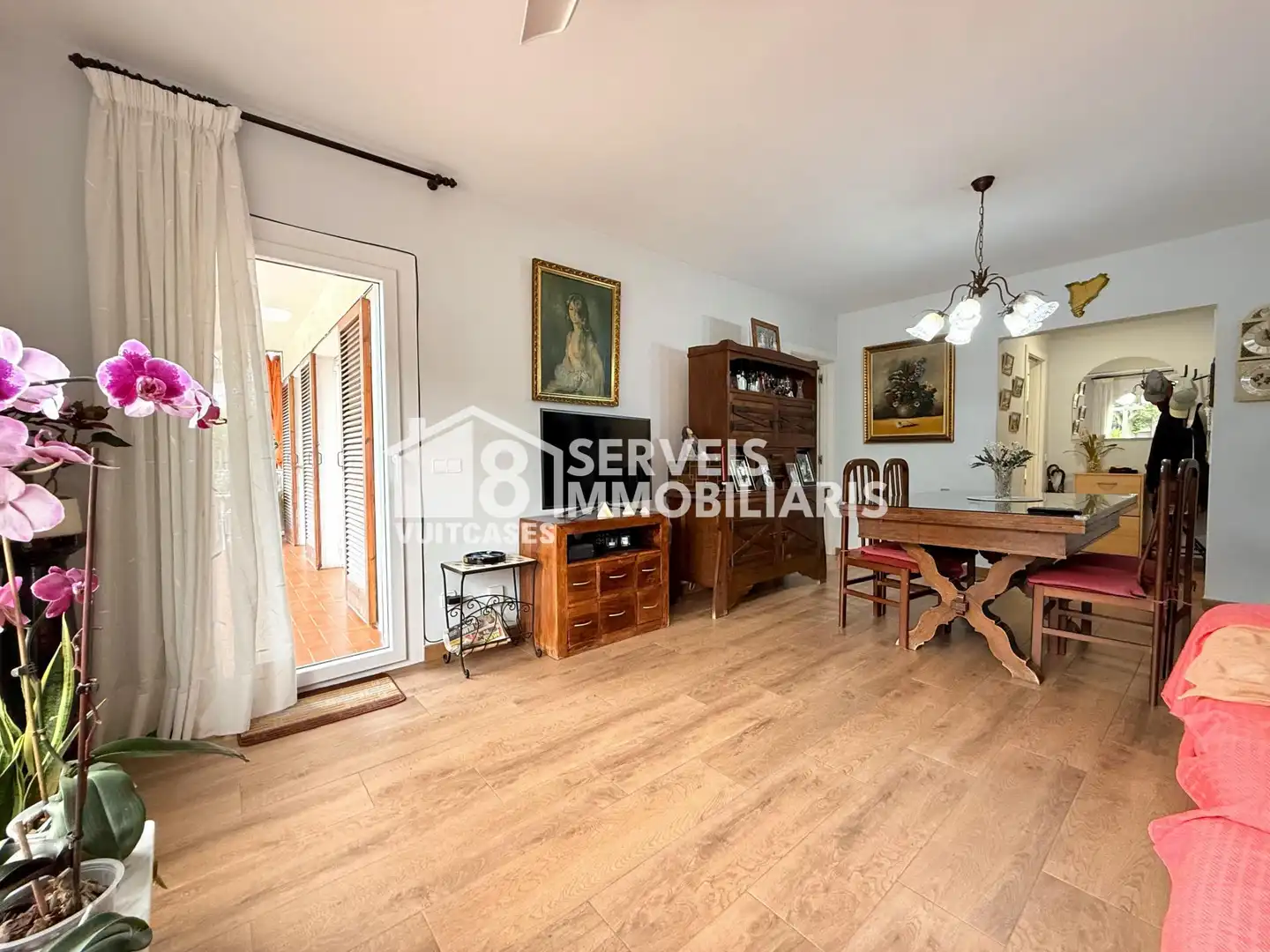 Comedor de Piso en venta en Arenys de Mar con Calefacción, Terraza y Piscina