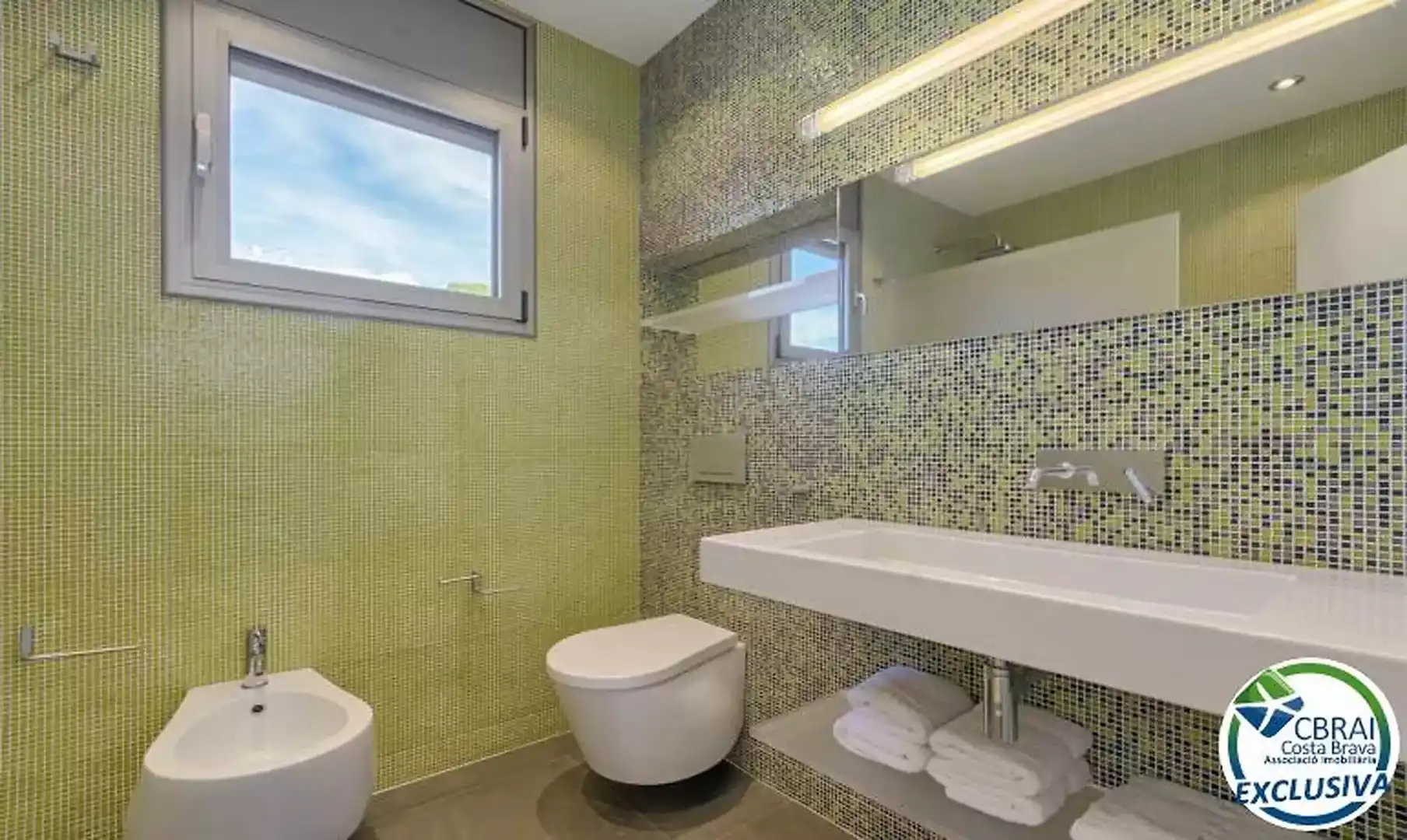 Baño de Casa o chalet en venta en La Jonquera con Aire acondicionado, Calefacción y Trastero
