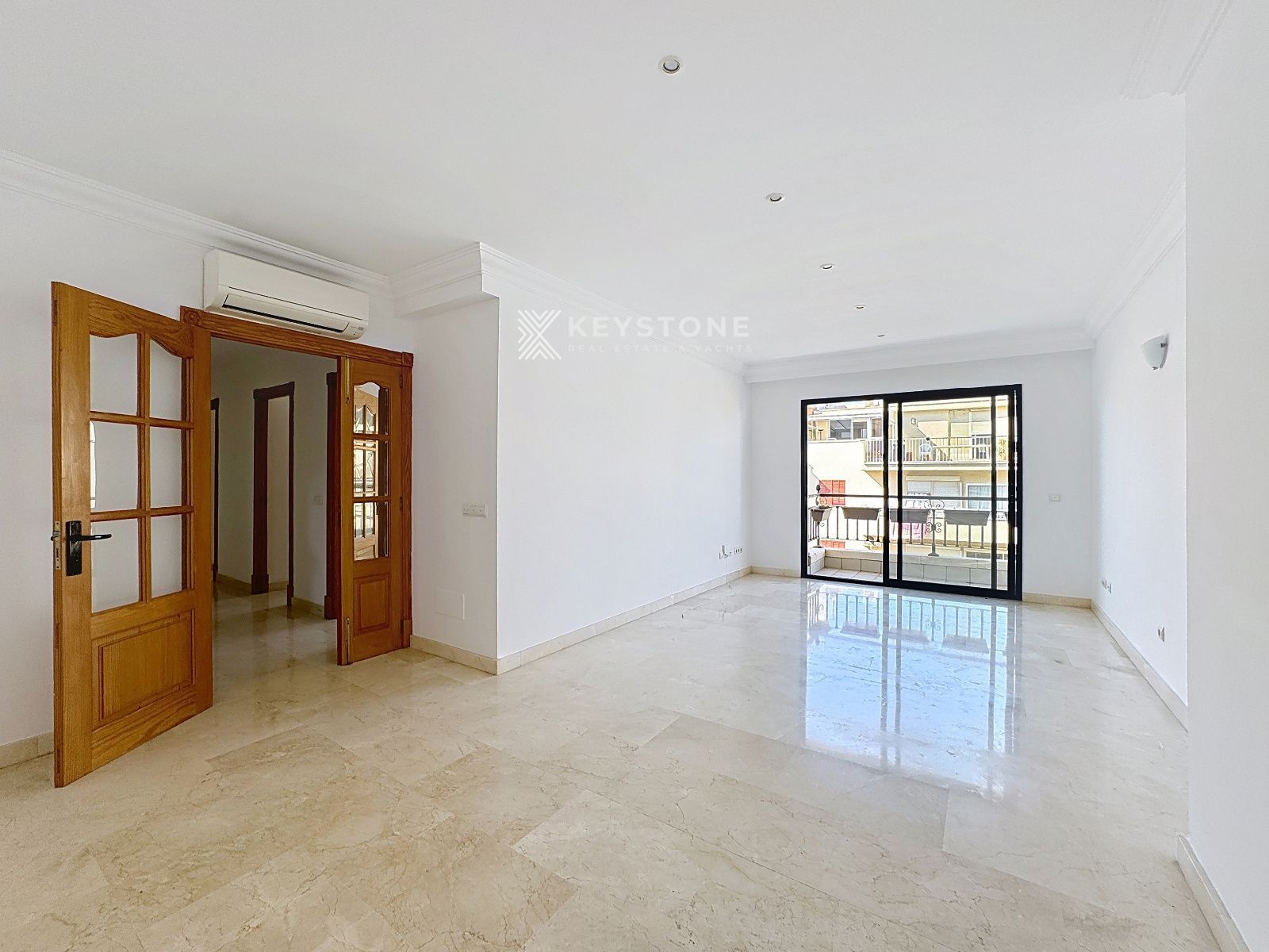 Sala d'estar de Pis de lloguer en  Palma de Mallorca amb Terrassa