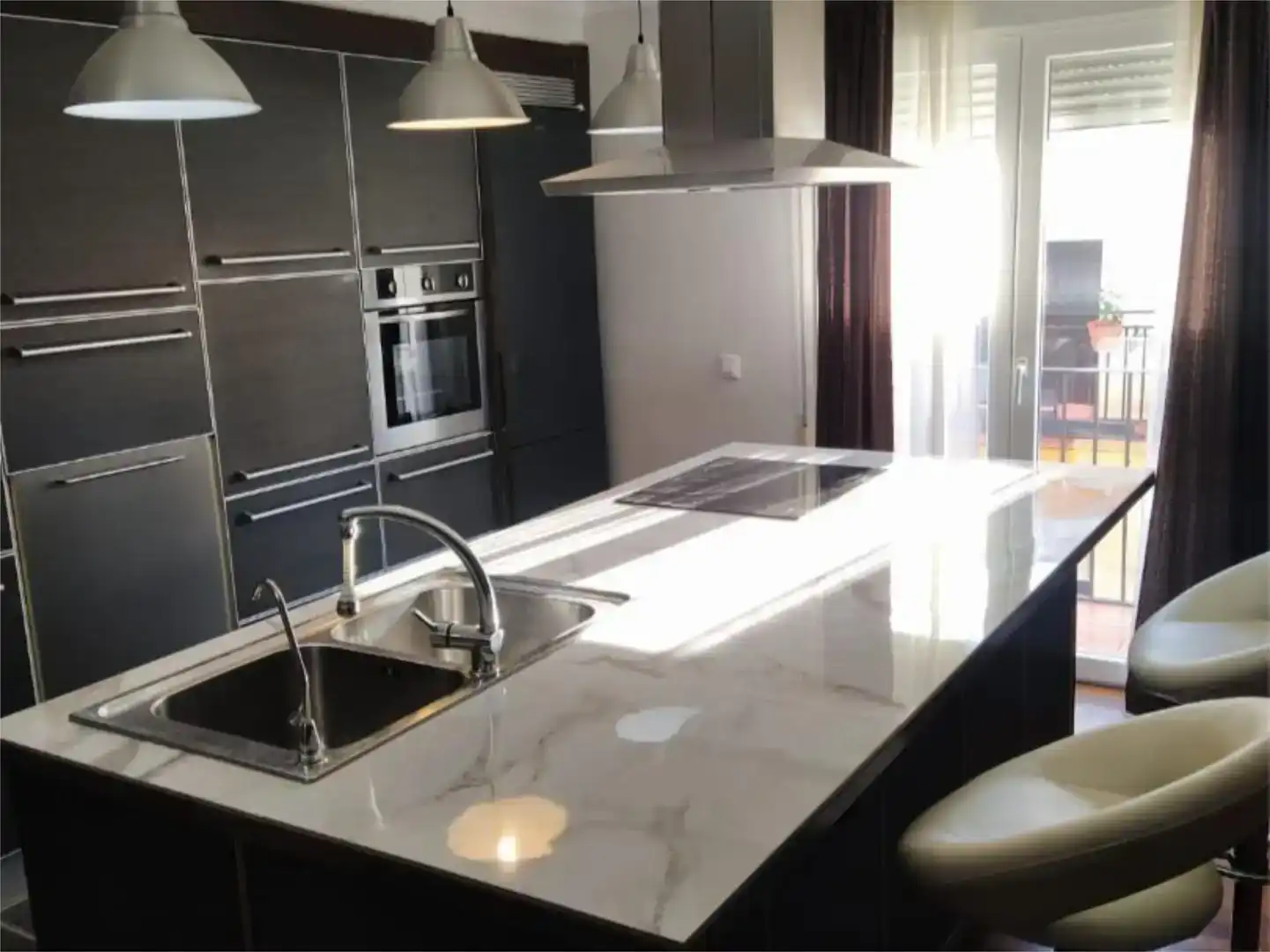 Cocina de Ático en venta en Xeresa con Aire acondicionado y Balcón