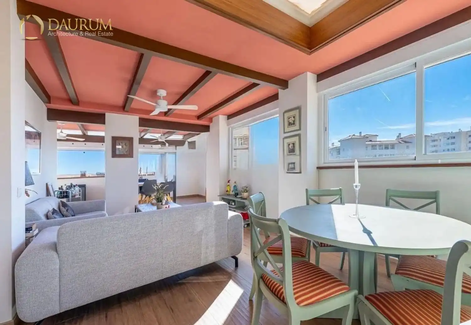 Living room of Attic for sale in Benalmádena  with Air Conditioner, Terrace and Storage room