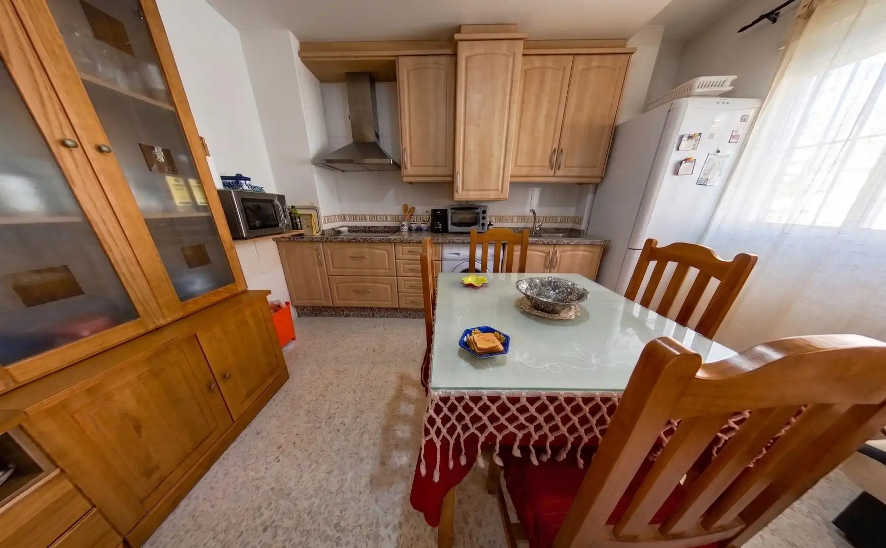 Kitchen of Flat for sale in Güevéjar  with Furnished