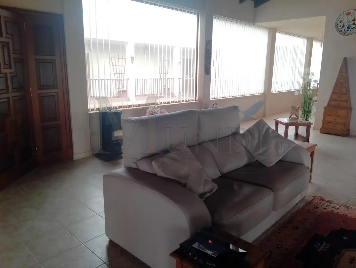 Living room of Houses for sale in La Oliva  with Terrace and Furnished