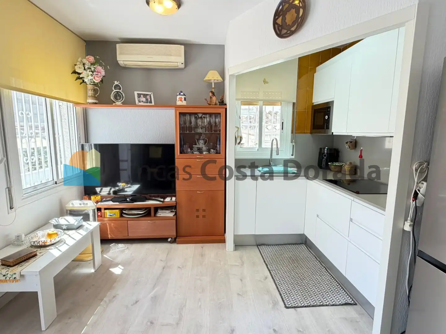 Cocina de Apartamento en venta en Cubelles con Aire acondicionado, Jardín privado y Parquet