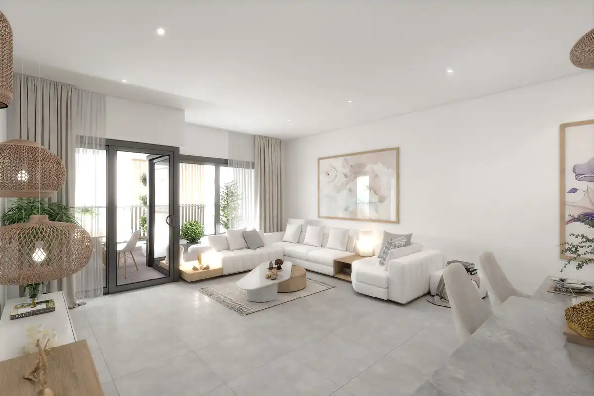 Sala d'estar de Apartament en venda en Altea amb Calefacció