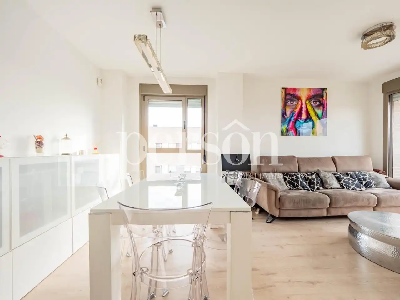 Sala de estar de Piso en venta en Valencia con Aire acondicionado, Calefacción y Balcón
