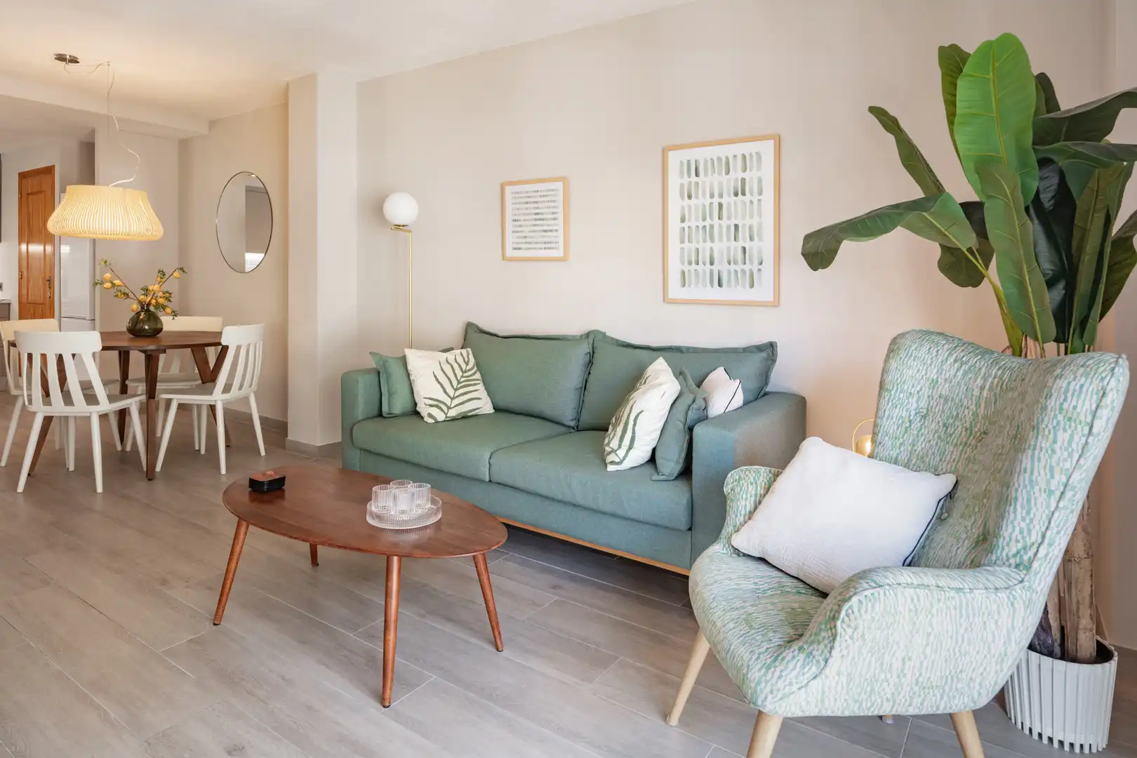 Sala de estar de Apartamento en venta en Jávea / Xàbia con Aire acondicionado y Balcón