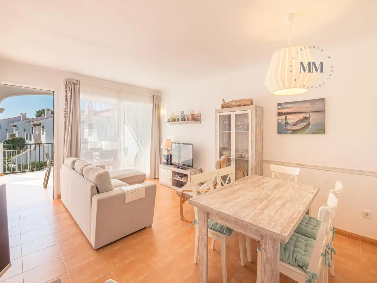 Sala de estar de Apartamento en venta en Es Mercadal con Aire acondicionado, Calefacción y Terraza