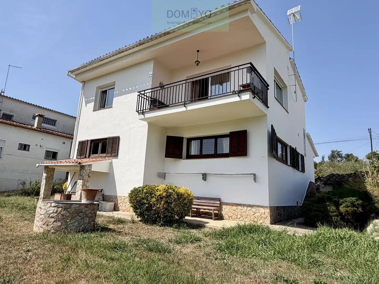 Vista exterior de Casa o xalet en venda en Caldes de Malavella amb Calefacció, Terrassa i Traster