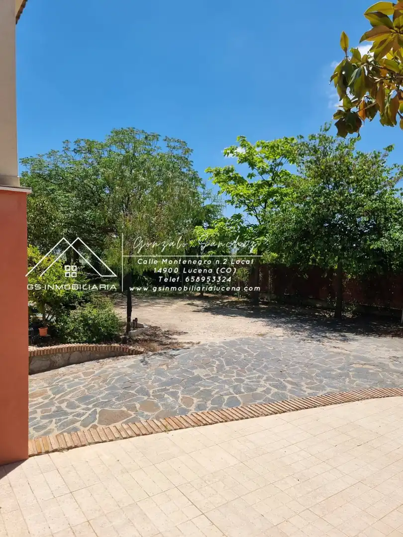 Garten von Country house zur Miete in Lucena mit Klimaanlage, Schwimmbad und Möbliert