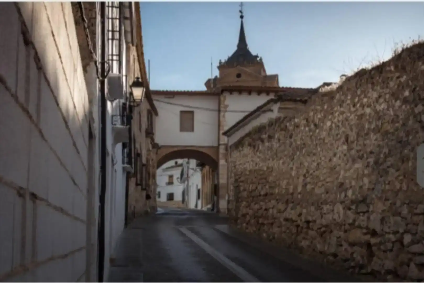 Vista exterior de Casa adosada en venta en Uclés con Amueblado
