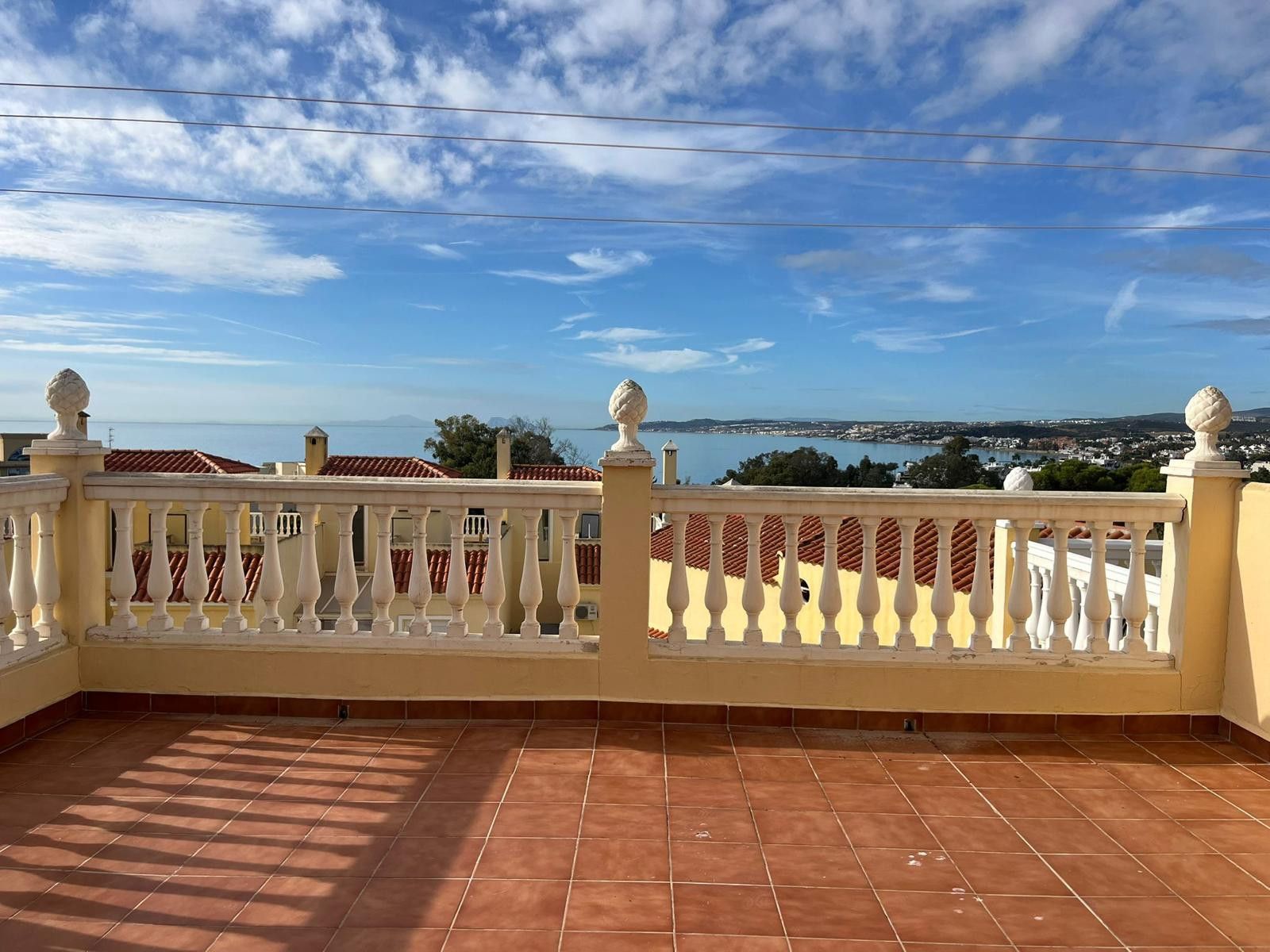 Terrace of Single-family semi-detached for sale in Estepona  with Terrace, Swimming Pool and Community pool