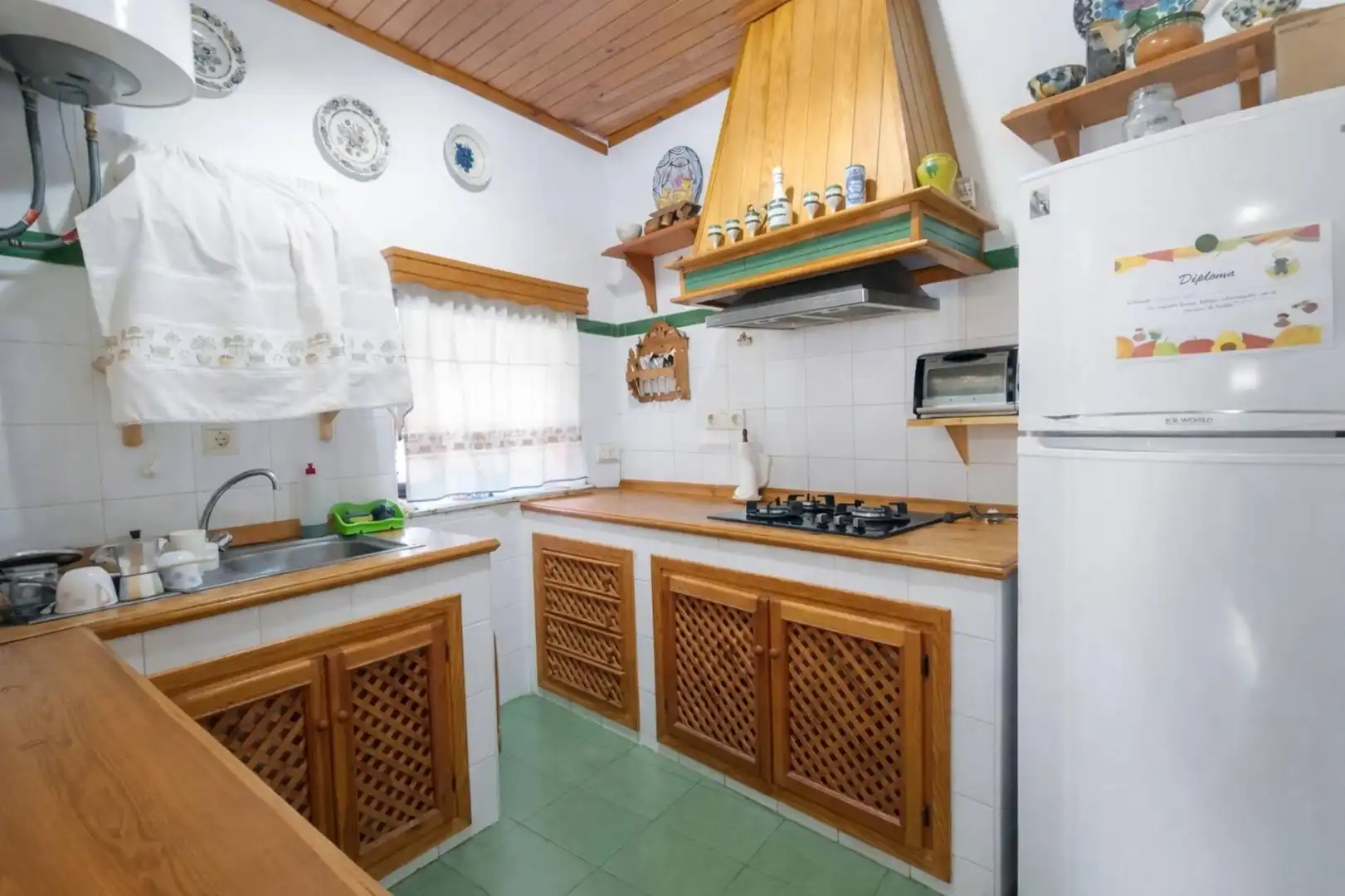 Cuina de Casa o xalet en venda en Abrucena amb Terrassa
