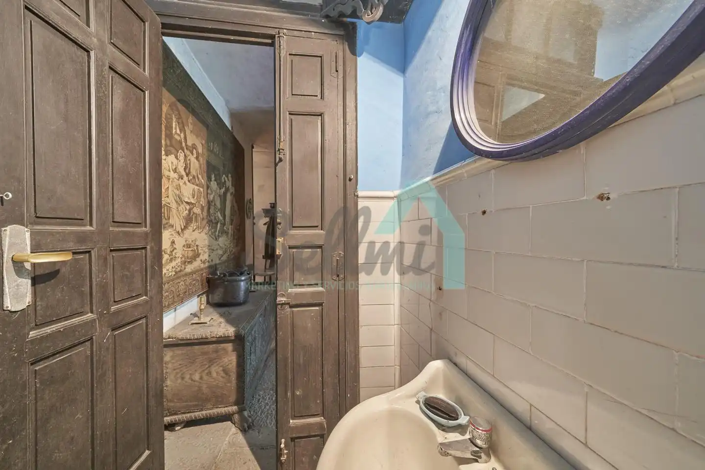 Baño de Casa o chalet en venta en Oviedo  con Jardín privado, Parquet y Terraza