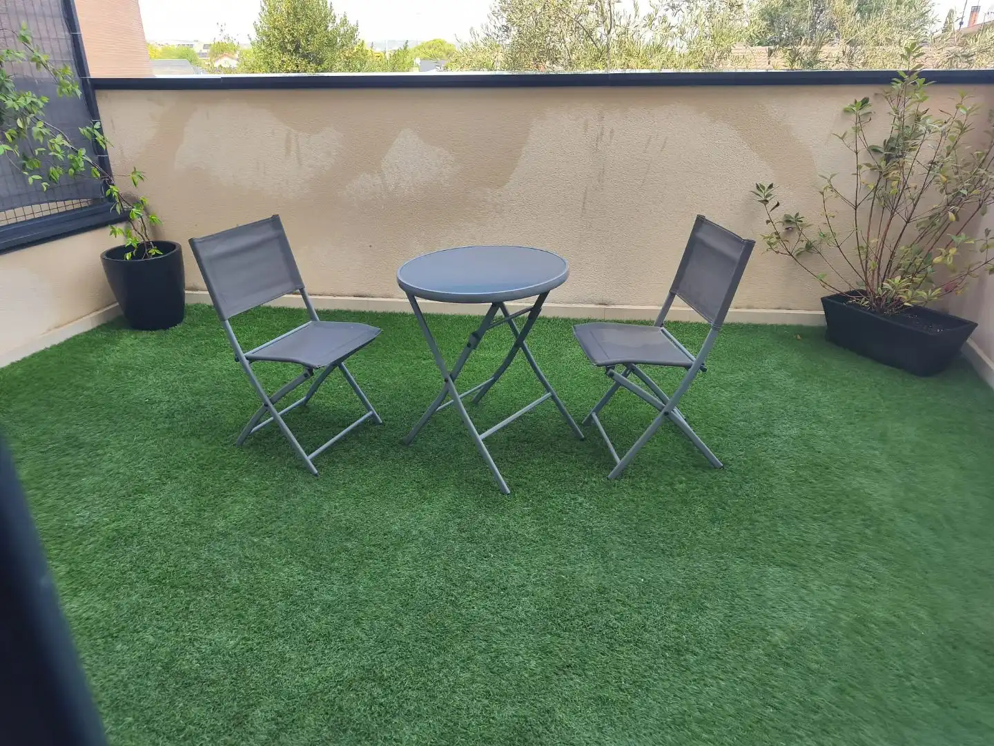 Terrasse von Büro zur Miete in Villanueva de la Cañada mit Klimaanlage, Heizung und Terrasse