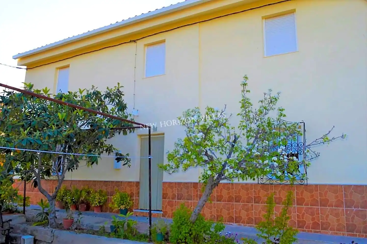 Vista exterior de Casa o xalet en venda en Arboleas amb Calefacció, Jardí privat i Traster
