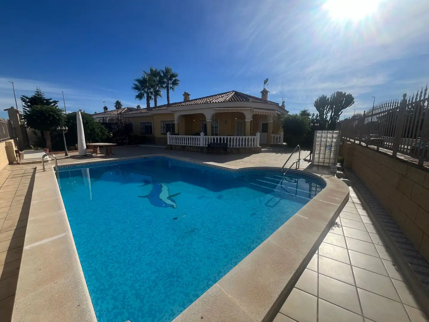 Swimming pool of Houses for sale in  Murcia Capital  with Terrace, Swimming Pool and Furnished