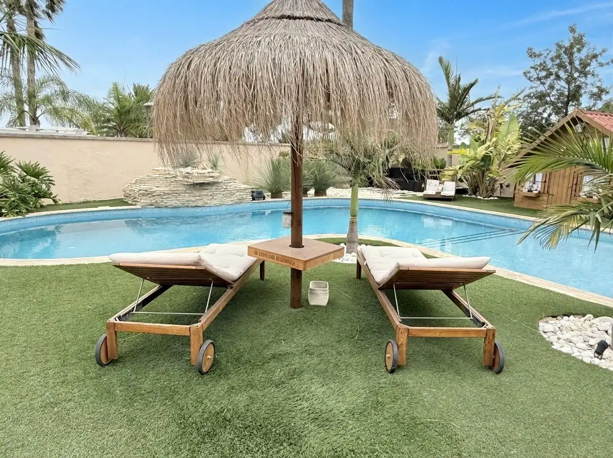 Terraza de Casa o chalet en venta en San Vicente del Raspeig / Sant Vicent del Raspeig con Aire acondicionado, Jardín privado y Terraza