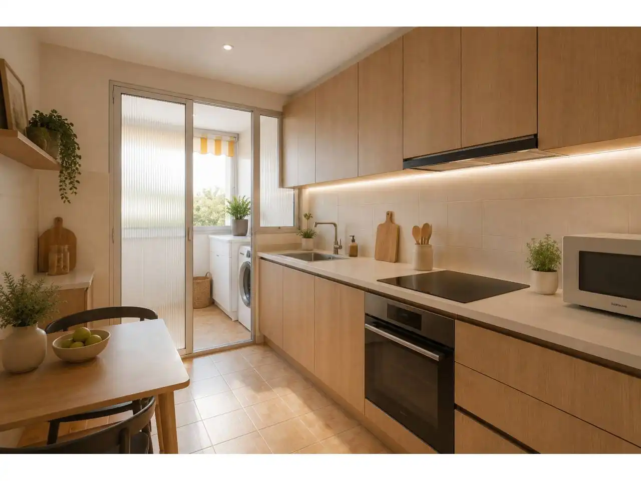 Kitchen of Flat for sale in L'Hospitalet de Llobregat