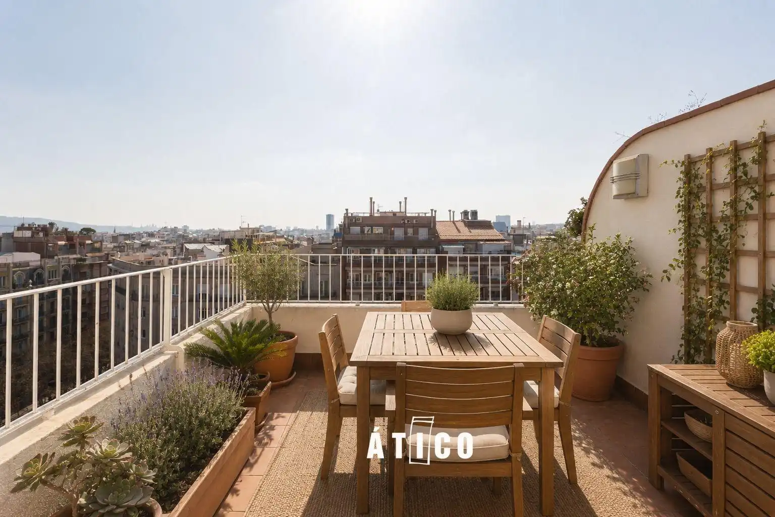 Penthouse mit Terrasse zum Verkauf in Gràcia, imagen 2