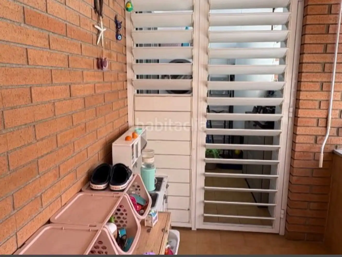 Terrasse von Wohnung zum Verkauf in Sant Boi de Llobregat mit Klimaanlage, Terrasse und Schwimmbad