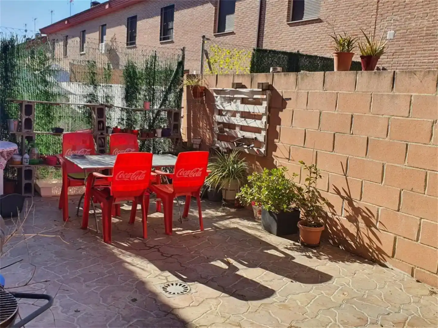 Terrassa de Casa adosada en venda en San Román de los Montes amb Aire condicionat i Balcó