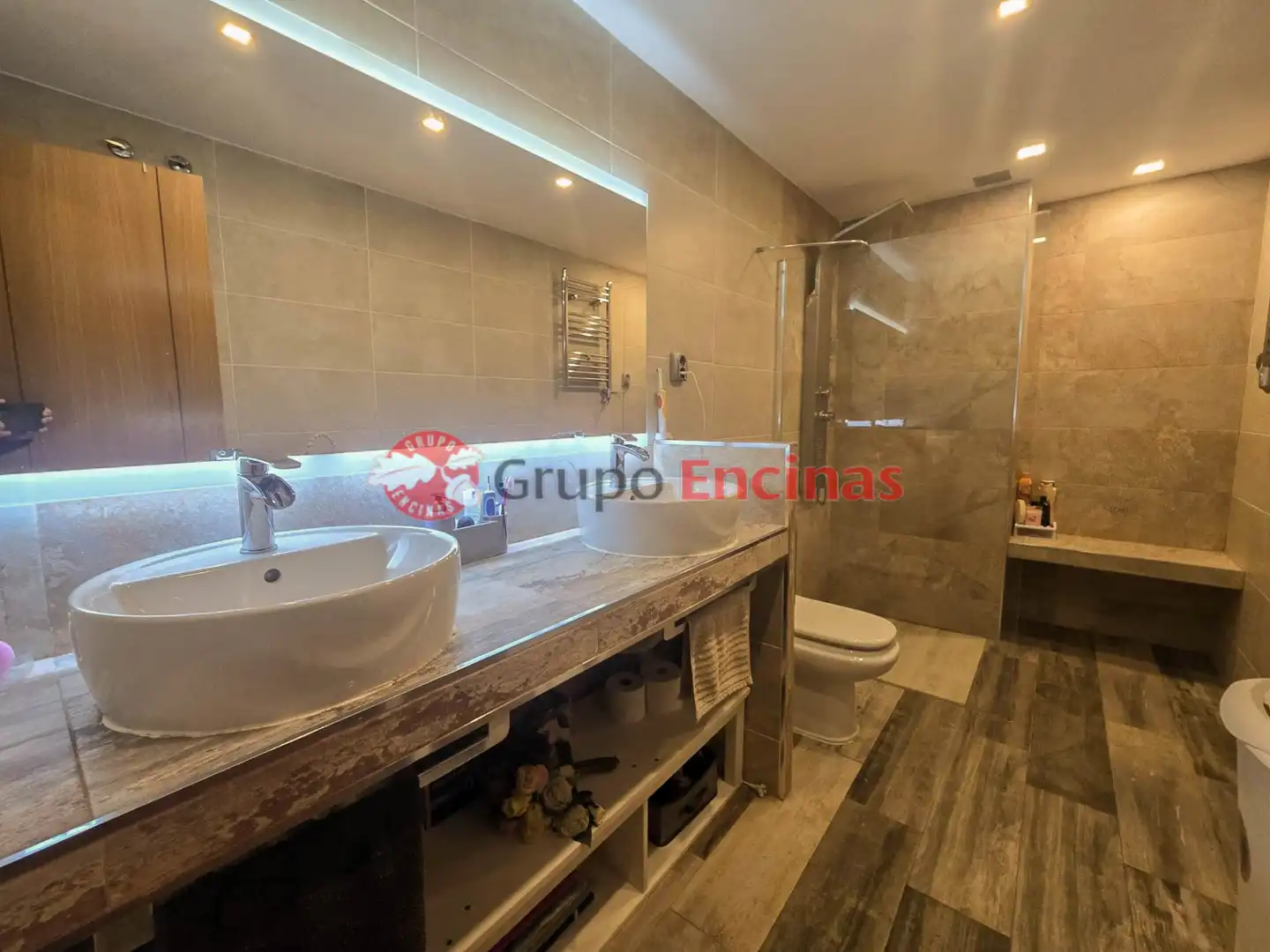 Baño de Casa o chalet en venta en Parla con Aire acondicionado, Calefacción y Jardín privado